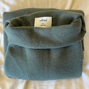 Wilfred Green Cowl Neck Sweater